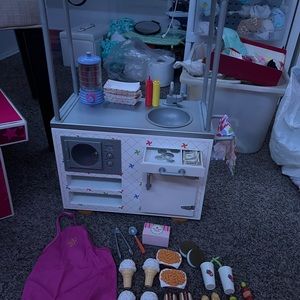 american girl snack stand